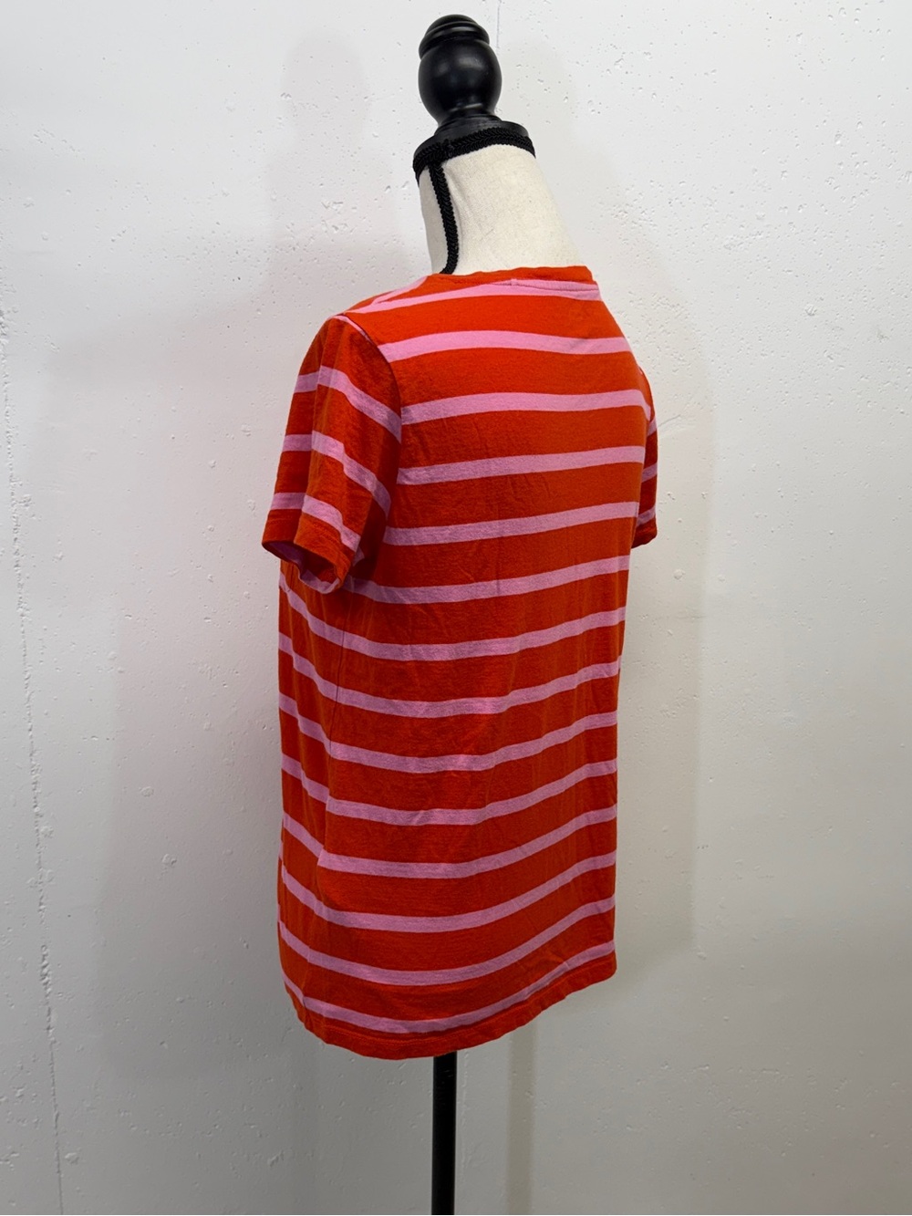 Levi's Red and Pink Striped Short Sleeve Tee - Picture 2 of 11